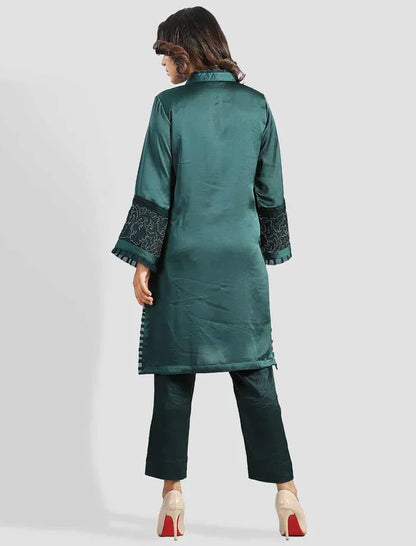 Regular Fit Cutwork Kameez