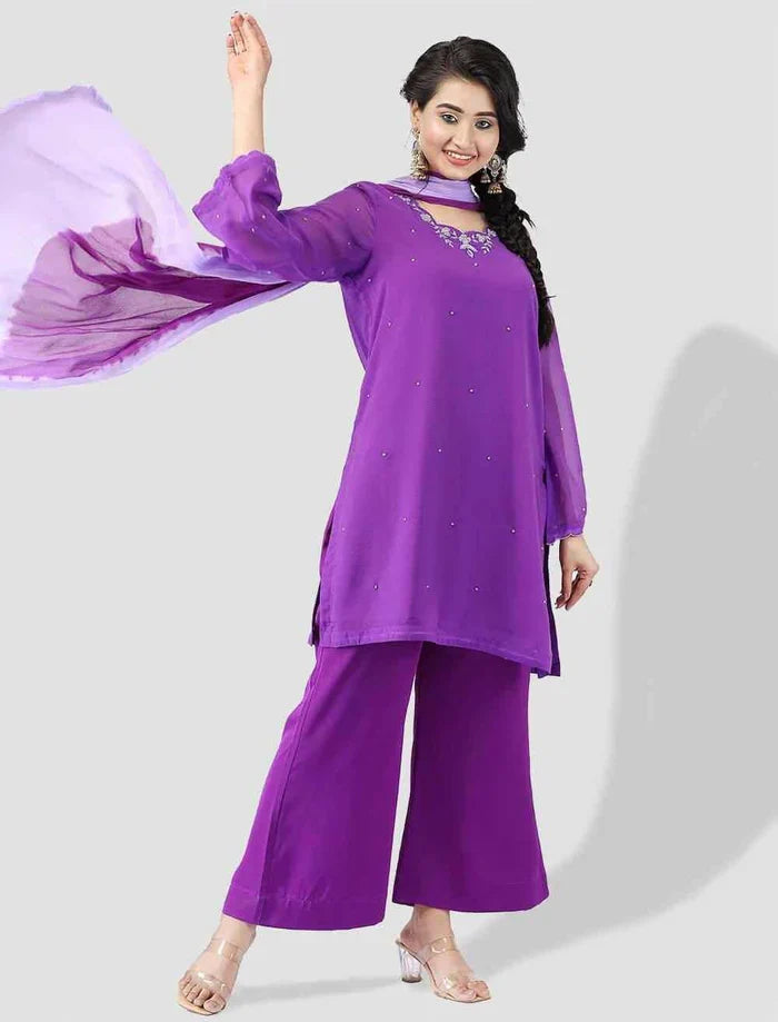 Zardozi Work Party Wear