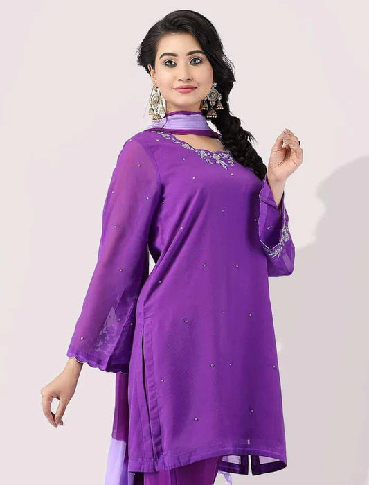 Zardozi Work Party Wear